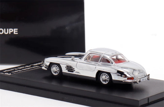 SEEKER Mercedes Benz 300SL first generation W198 COUPE Hardtop version silver plating 1:64 Car Pre-built Model view2