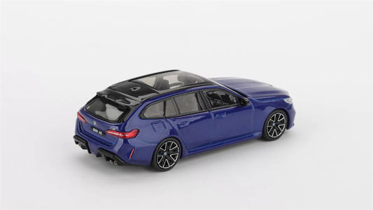 1:64 BMW M5 Touring G99 Marina Bay Blue Metallic MINIGT DIECAST Model