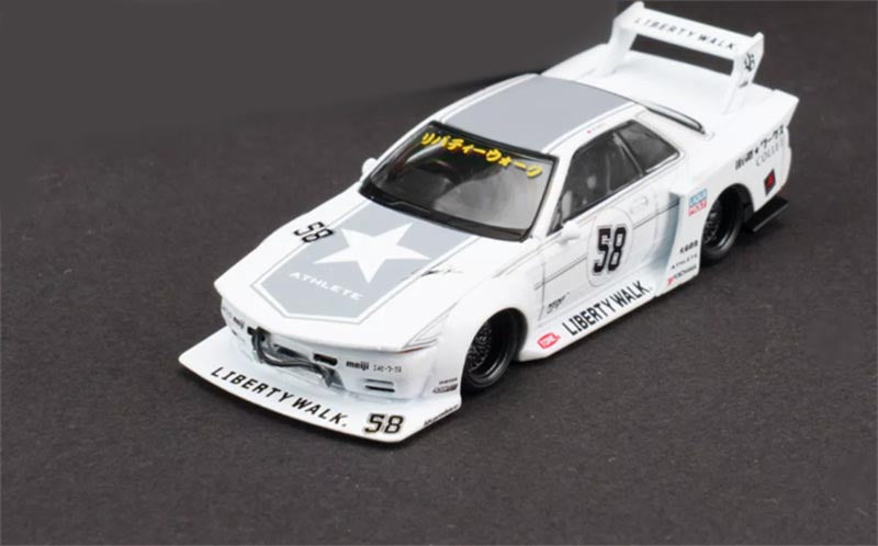 1:64 Nissan Skyline GTR R32 Kaido Works Tas 2025 White MINIGT DIECAST Model