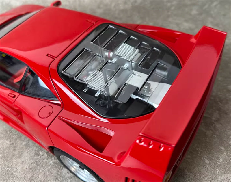NOREV 1987 Ferrari F40 red 1:12 Car Pre-built Model view10