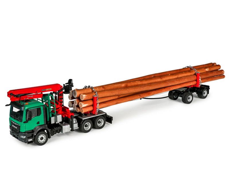 Conrad DOLL Long timber loader on MAN TGS NN 1:50 Model