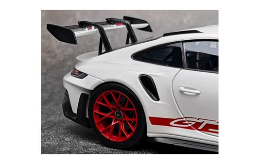 1:18 Porsche 911 992 GT3 RS White -Red Wheel NOREV DIECAST Model