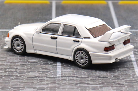 SEEKER Mercedes Benz 190E 2.5-16 Evolution White 1:64 Car Pre-built Model view2