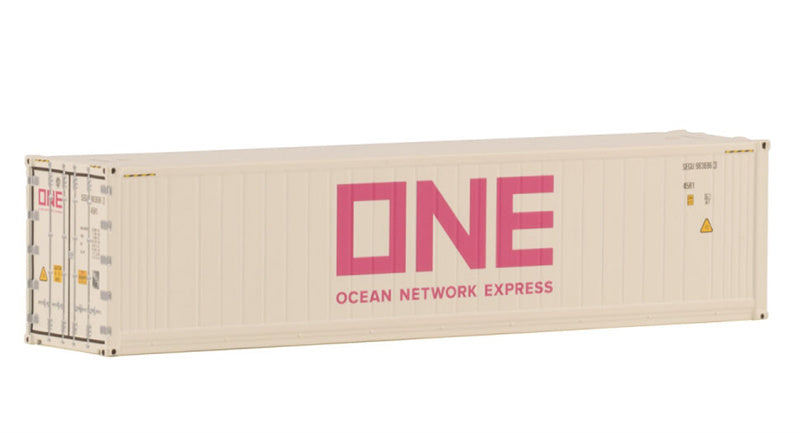 WSI 40FT REEFER CONTAINER CARRIER Premium Line one ocean network express 1:50 Truck Pre-built Model