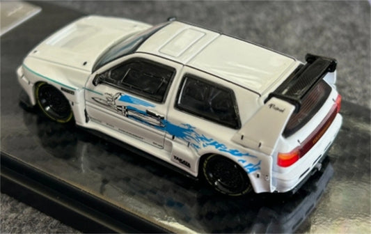 RHINO MODEL VW Golf Mk3 Concept Modified Version white Limited Edition 699PCS ONLY 1:64 car Pre-built Model view2