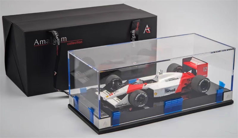 1:18 McLaren MP4/4 1988 Red white Amalgam Resin Car Model view11