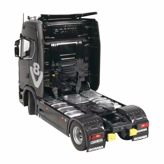 NZG Scania V8 730S 4x2 black 1/18 DIECAST Truck Lorry