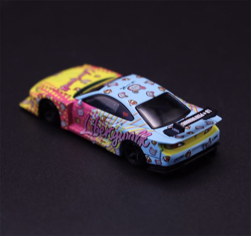 1:64 Nissan SILVIA S15 LB-Super Silhouette LBWK KUMA MINIGT DIECAST Model