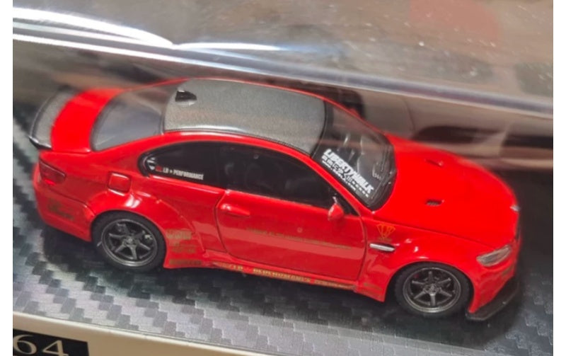 1:64 BMW LB M3 E92 Standard Red Fine model Limited Edition 699PCS ONLY DIECAST Model