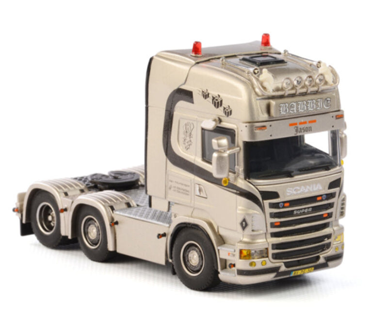 WSI SCANIA R6 TOPLINE 6X2 R&V Tranport 1:50 Truck Pre-built Model