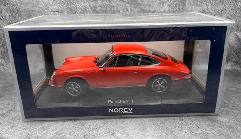 NOREV Porsche 911 901 1970 orange 1:18 Car Pre-built Model view8