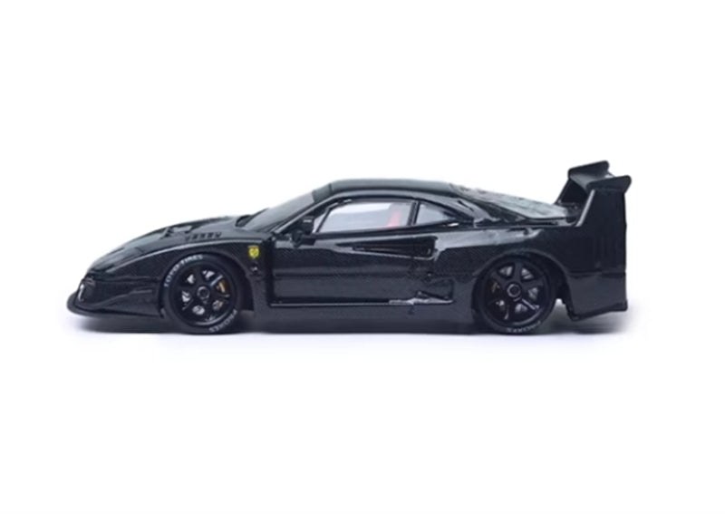 SUPCAR Ferrari F40 Black Limited Edition 999pcs ONLY 1:64 Car Pre-built Model