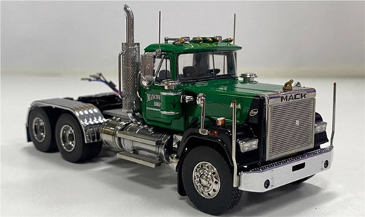 Heavy Haul Replicas 1988 Mack Double Axle Truck Manchester Bros 1:50 Truck Pre-built Model
