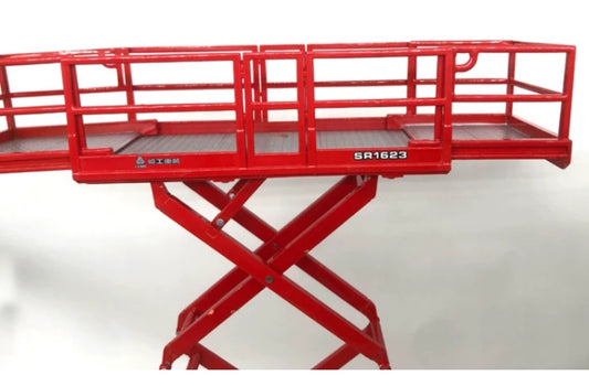 LGMG SR1623 Off-road scissor lift platform 1:40 Truck Pre-built Airliner Model Display view2