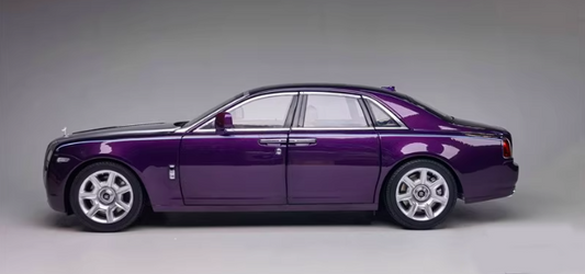 kyosho Rolls Royce RR ghost Nebula Purple 1:18car Pre-a Model
