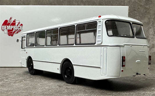 DEMPRICE Russian 695 Bus white 1:43 Bus Pre-built Model view2
