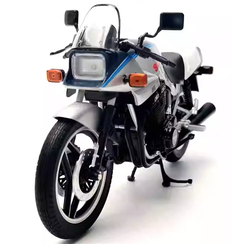1:12 Suzuki GSX1100S Blue Silver Aoshima DIECAST motorcycle Model