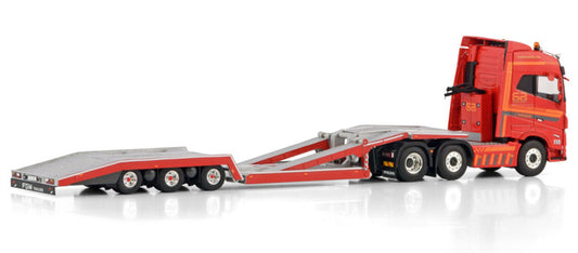 WSI VOLVO FH5 GLOBETROTTER 6X2 TWIN STEER TRUCK TRANSPORTER - 3 AXLE Sater Auto 1:50 DIECAST Truck Lorry