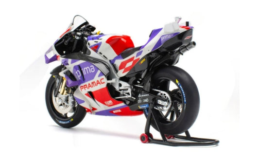 1:12 Ducati PRAMAC MOTO GP23 John Zarco 5# KiloWorks Purple White Diecast Model view2