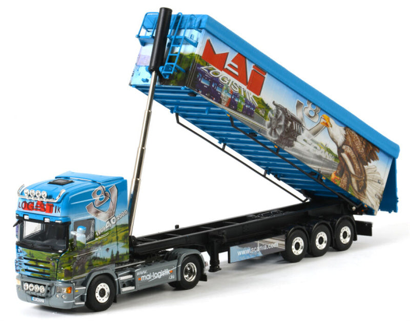 WSI Scania R(5) Topline 4x2 Kipoplegger Volume (star) Mai 1:50 Truck Pre-built Model