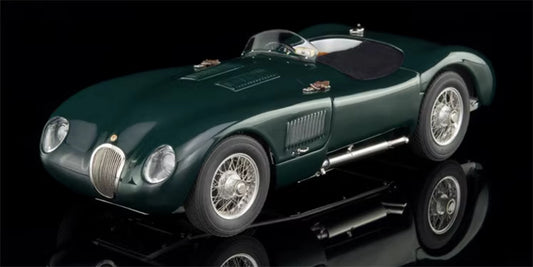 CMC Jaguar C-Type 1952 Classic Car UK Green 1:18 DIECAST Car