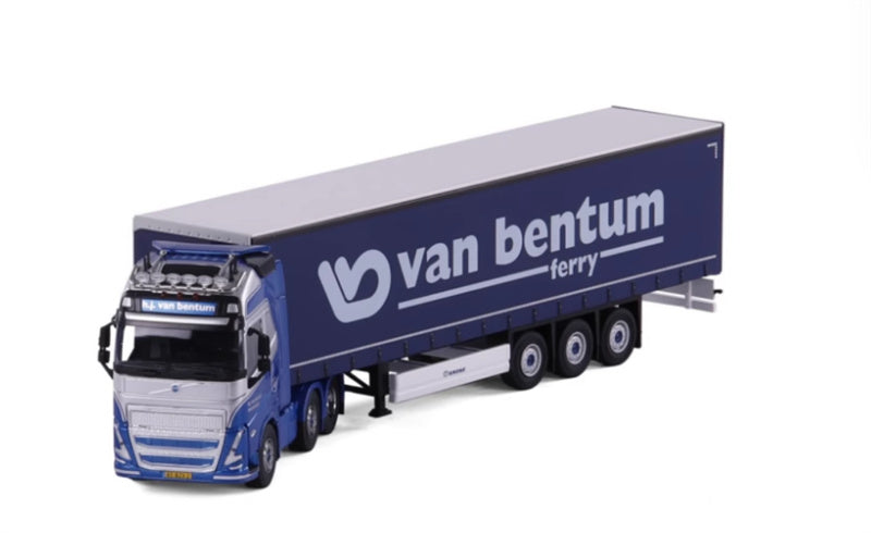 CAVALLINO Volvo container truck HJ van Bentum 1:50 Truck Pre-built Model