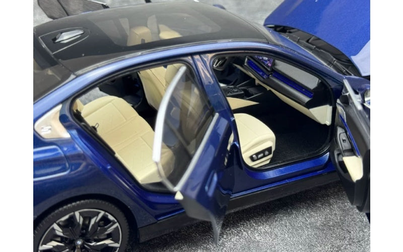 1:18 BMW I5 2023 Blue MINICHAMPS DIECAST Car Model