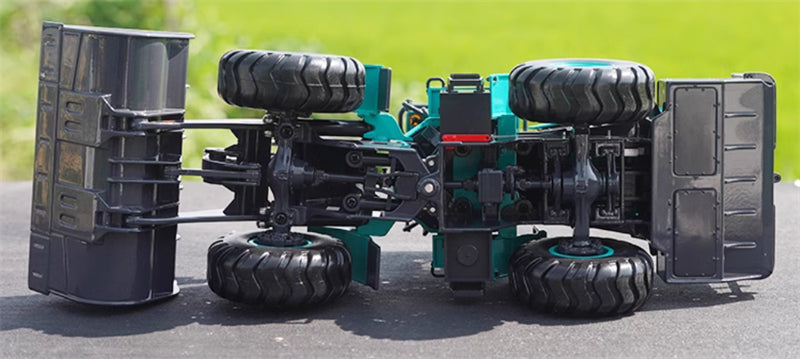 SHANTUI LE70-3X Pure Electric Wheel Loader New Energy Green 1:35 Truck Pre-built Model