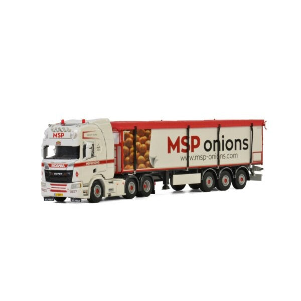 1:50 SCANIA MSP ONIONS R HIGHLINE CR20H 6X2 WSI DIECAST Model