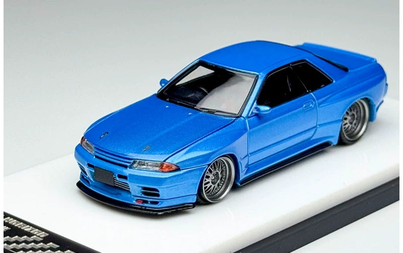 1:64 Nissan GTR-R32 Metal Blue Focal Horizon Limited Edition 999PCS ONLY DIECAST Model