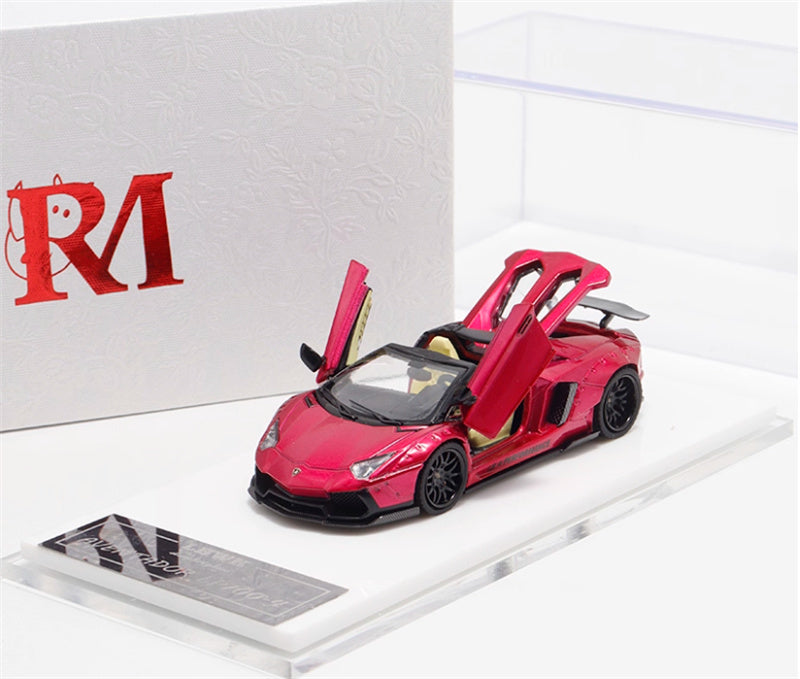 Rhino Model Lamborghini AVENTADOR LP700-4 LBWK Supercar Limited Edition 666PCS ONLY 1:64 Car Pre-built Model view6