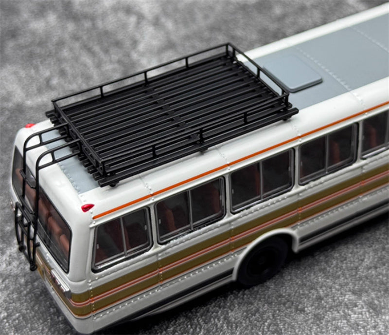 AUTO-GLIMPSE Yaxing JT663 long-distance With luggage rack bus orange 1:64 Bus Pre-built Model view12