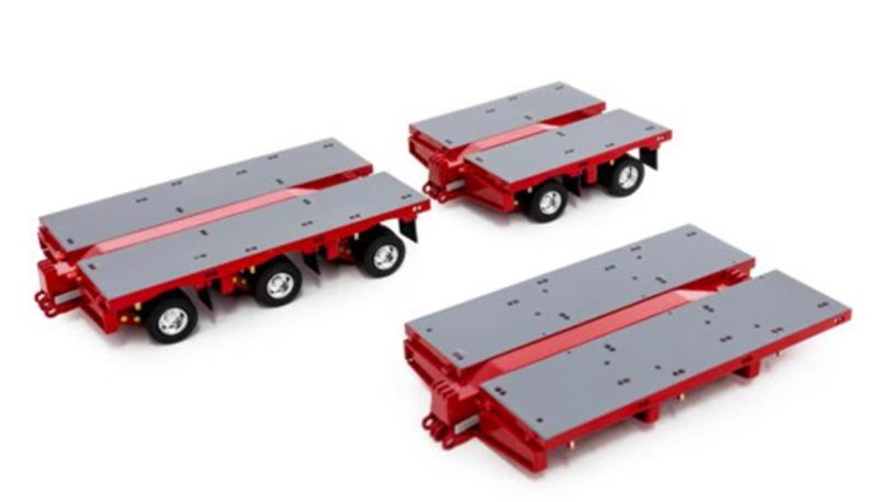 Drake Australian trailer extended trailer Deck 7x8 2x8 3x8 Clip Rosso Red 1:50 Truck Pre-built Model
