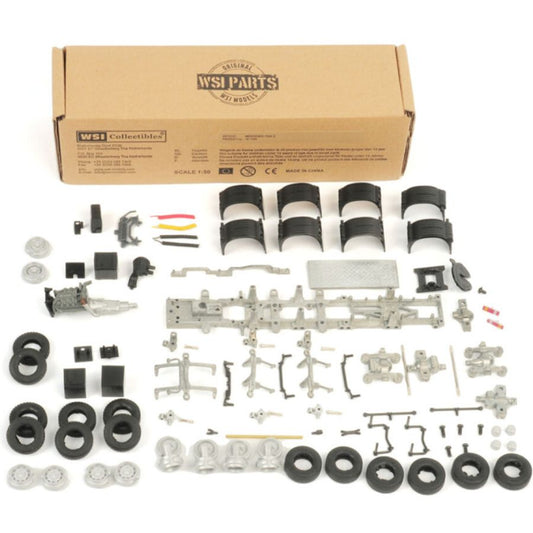 WSI BUILDING KIT CHASSIS M B 10X4 G Parts KIT 1:50 Truck Model