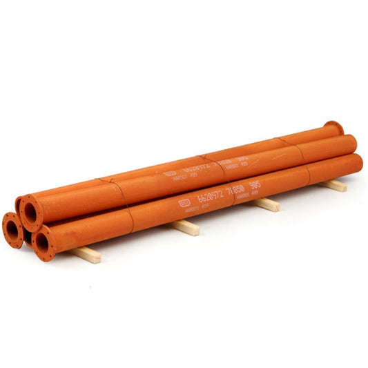 Tekno Load Steel Hardox pipes rusted (5 pieces) 1:50 Truck Pre-built Model