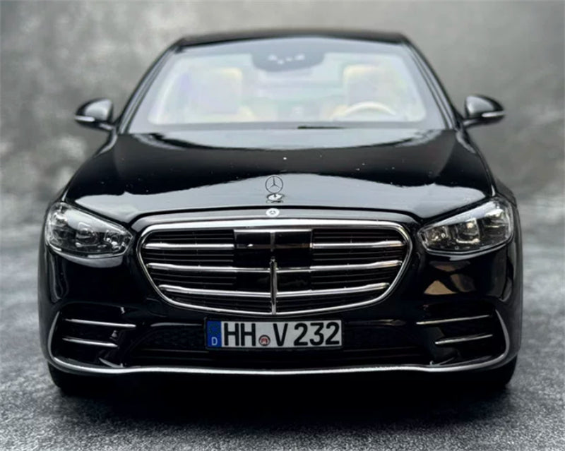 1:18 Mercedes-Benz W223 S600 Black/Beige interior NOREV DIECAST Model