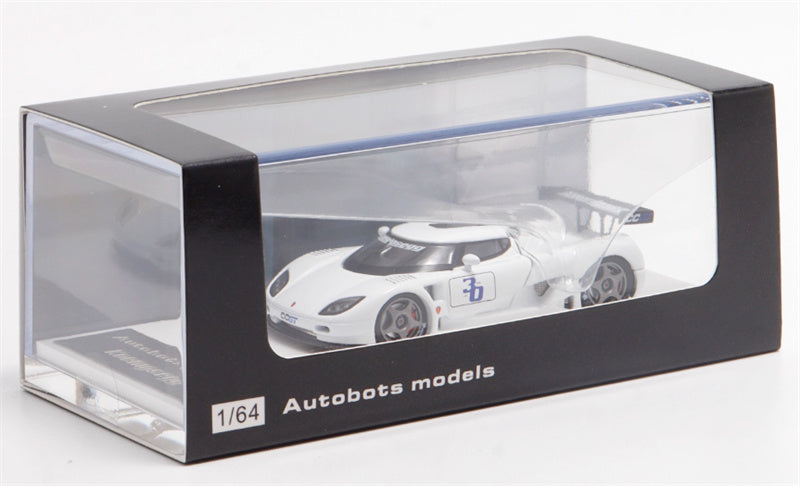 Autobots Models Koenigsegg CCGT white 1:64 Car Pre-built Model view6