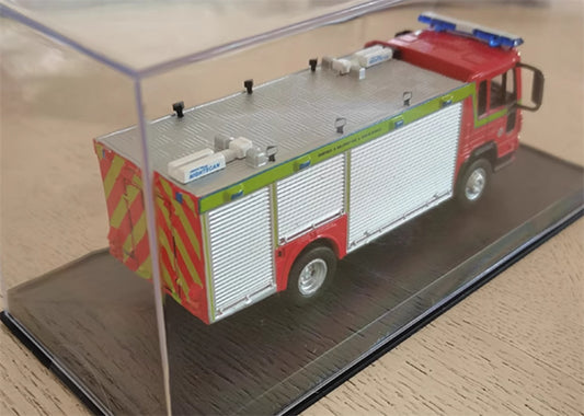 Red Base Volvo Major Rescue FL 614-UK-2000 1:64 Truck Pre-built Model