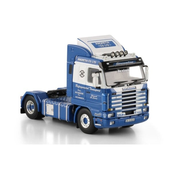 1:50 SCANIA ANGRETIA CO. LTD 3 Series 4X2 WSI Blue DIECAST Model