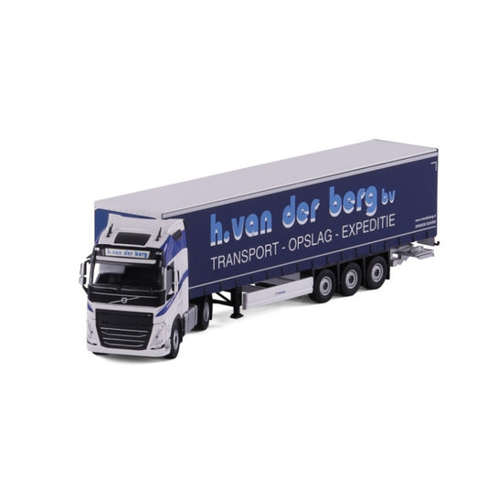 CAVALLINO Volvo FH5 Globetrotter H. van der Berg BV Container Truck 1:50 Truck Pre-built Model