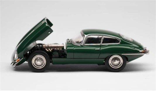 GFCC 1961 Jaguar E-Type Coupe hardtop version British Green Limited Edition 499PCS ONLY RHD 1:64 car Pre-built Model view2