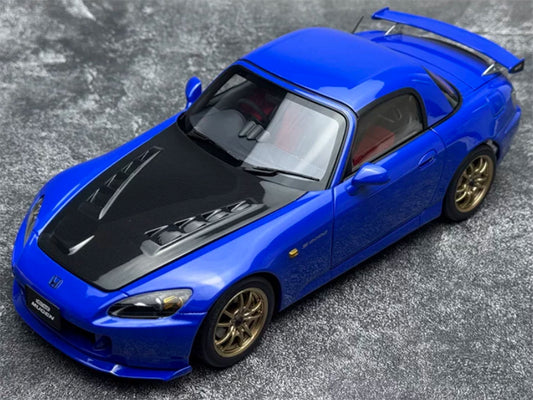 1:18 Honda S2000 MUGEN Apex Blue MOTORHELIX Limited Edition 399PCS ONLY DIECAST Model