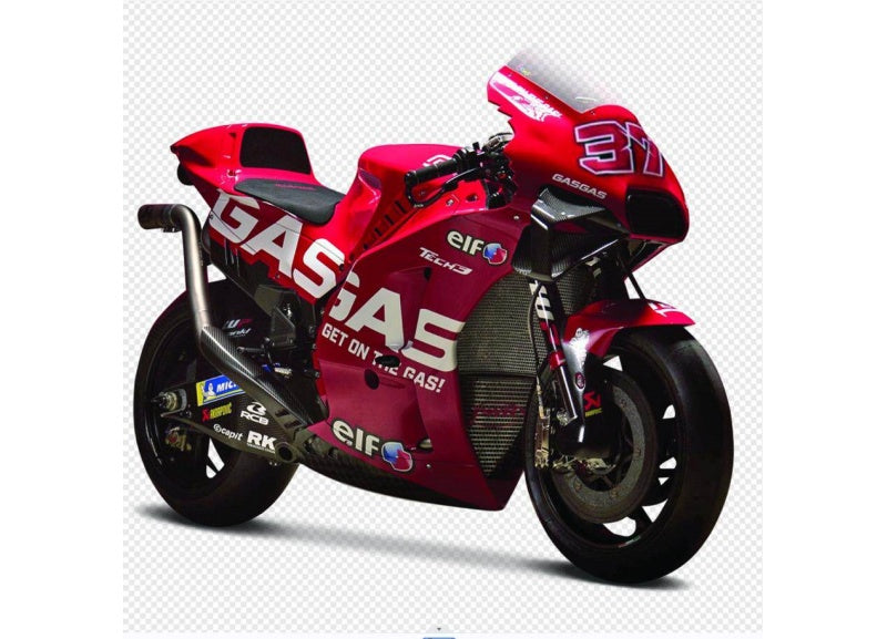 1:18 GASGAS MotoGP Racing 2023 #37 Maisto Diecast Motorcycle Model