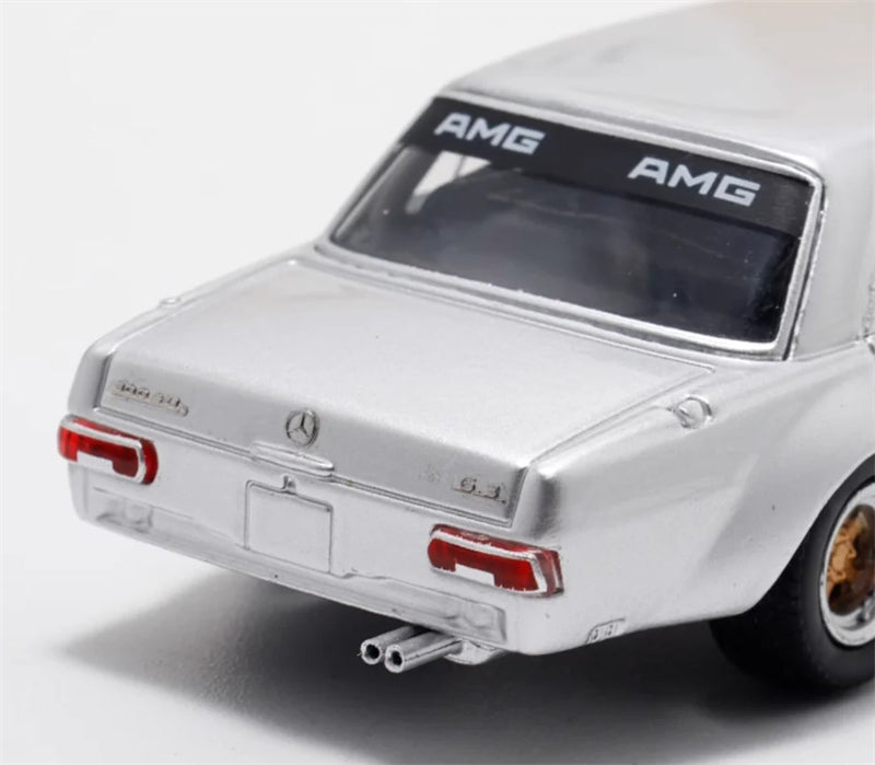1:64 Mercedes Benz 300SEL W109 AMG Metallic Silver BSC DIECAST Limited Edition 599pcs ONLY Model