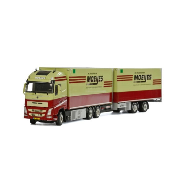 1:50 VOLVO MOEIJES BV FH XL RIGED BOX TRUCK COMBI WSI Diecast Model