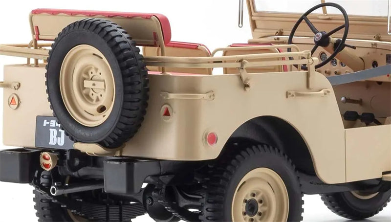 1:18 Toyota Land Cruiser BJ 4X4 1951 Beige KYOSHO DIECAST Model