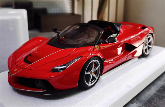BBR MODELS LAFerrari APERTA Red convertible 1/18 DIECAST CAR