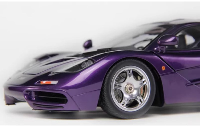 1:18 McLaren F1 XP5 LCD Purple Diecast Model view8