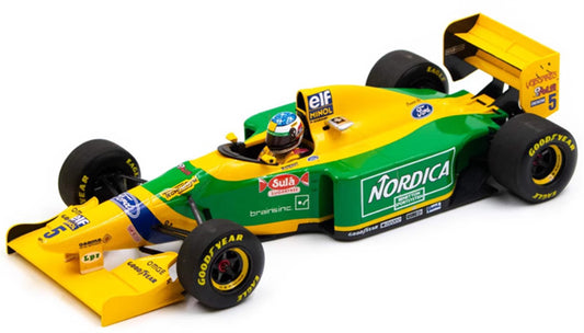 MINICHAMPS Benetton Ford B193B Winner Portuguese GP 1993 Schumacher #5 1:18 DIECAST Car