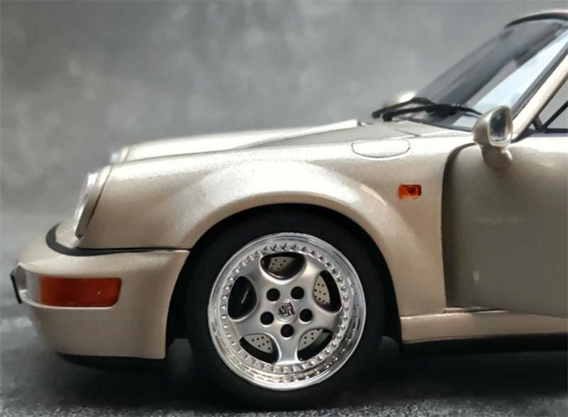 1:18 Porsche 911 Carrera 2 Turbo 1992 Champagne Gold NOREV convertible version DIECAST Model
